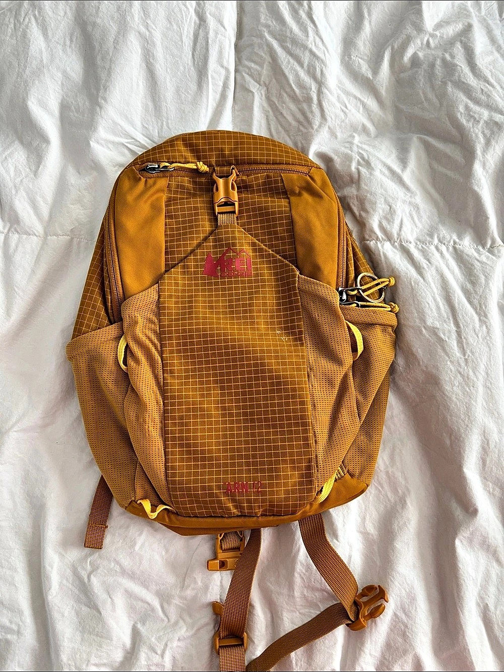 REI Tarn 12 Hiking Backpack in Mustard Yellow